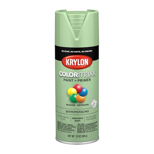 Krylon&#xAE; COLORmaxx&#x2122; Satin Paint + Primer